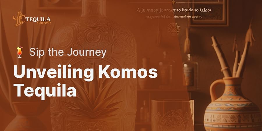 Unveiling Komos Tequila - 🍹 Sip the Journey